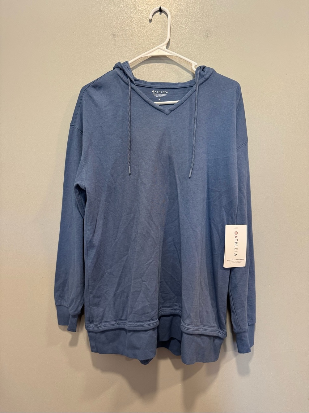 NWT Athleta Sundown Alliance Hoodie in Blue Size Medium